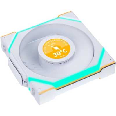 Lian Li Uni Fan SL Wireless 120 LCD Reverse ARGB White 1 Pack