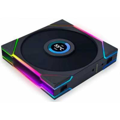 Lian Li Uni Fan TL 140 LCD Black
