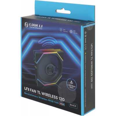 кулер Lian Li Uni Fan TL Wireless 120 ARGB Black