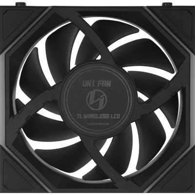 кулер Lian Li Uni Fan TL Wireless LCD 120 Reverse ARGB Black