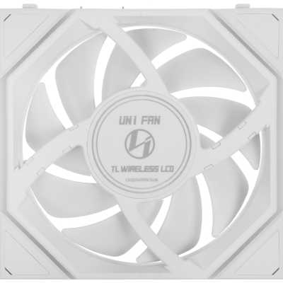Lian Li Uni Fan TL Wireless LCD 120 Reverse ARGB White