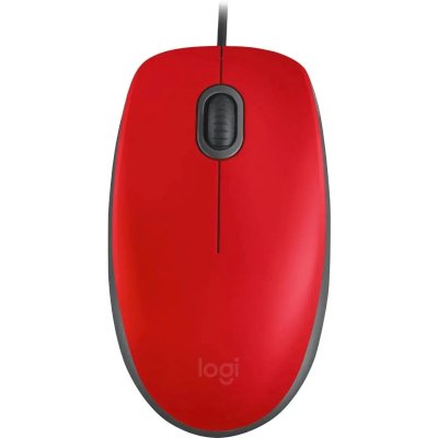 мышь Logitech M110 Silent Red 910-005501