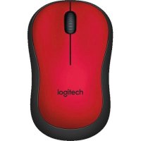 мышь Logitech M220 Silent Red 910-004880