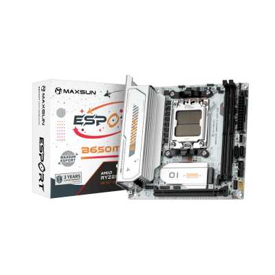 материнская плата Maxsun eSport B650ITX WiFi ICE