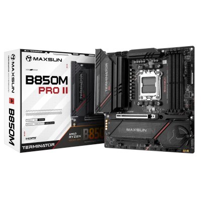 материнская плата Maxsun Terminator B850M Pro II WIFI7
