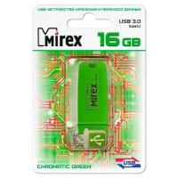 флешка Mirex 16GB 13600-FM3CGN16