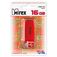 флешка Mirex 16GB 13600-FM3СHR16