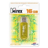 флешка Mirex 16GB 13600-FMUYEL16