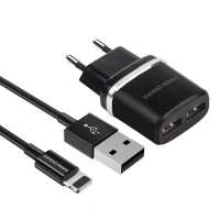 сетевое зарядное устройство More choice NC22i Black