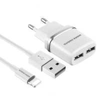 сетевое зарядное устройство More choice NC22i White