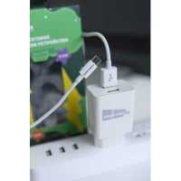 сетевое зарядное устройство More choice NC24m White