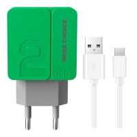сетевое зарядное устройство More choice NC46a Green