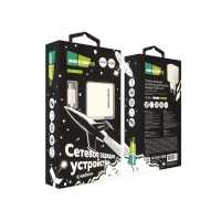 сетевое зарядное устройство More choice NC46a White-Grey