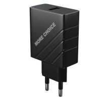 сетевое зарядное устройство More choice NC51QC Black