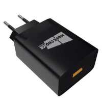 сетевое зарядное устройство More choice NC52QC Black