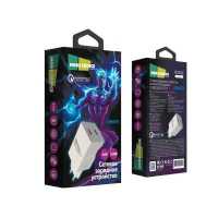 сетевое зарядное устройство More choice NC55QC White