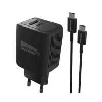 сетевое зарядное устройство More choice NC71Sa Black