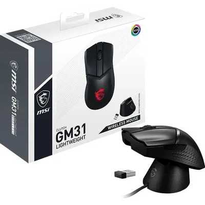 мышь MSI Clutch GM31 Lightweight Wireless Black