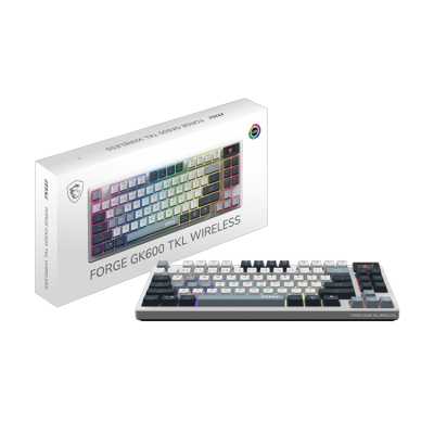 клавиатура MSI Forge GK600 TKL Sky