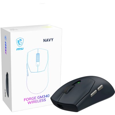 мышь MSI Forge GM340 Wireless Navy