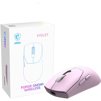мышь MSI Forge GM340 Wireless Violet