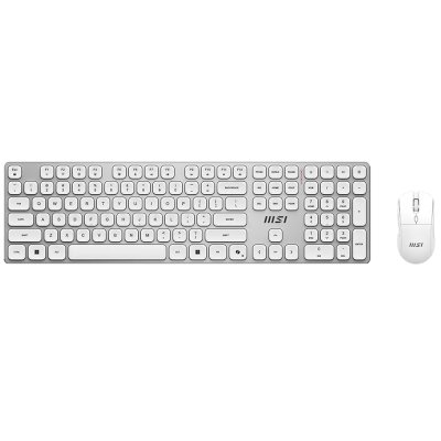 клавиатура MSI Forge K210 Wireless Combo White