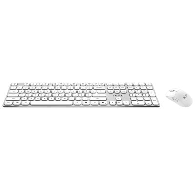 MSI Forge K210 Wireless Combo White