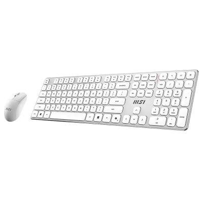 клавиатура MSI Forge K210 Wireless Combo White