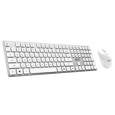 MSI Forge K210 Wireless Combo White