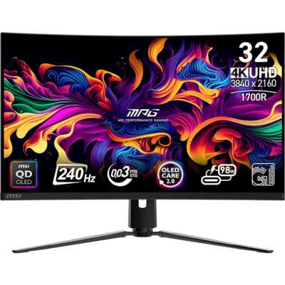 монитор MSI MPG 321CURX QD-OLED