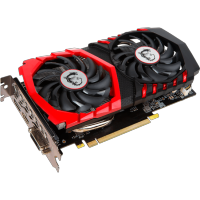 MSI nVidia GeForce GTX 1050 Ti Gaming X 4G