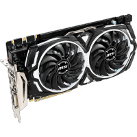 MSI nVidia GeForce GTX 1060 Armor 6GD5X OC