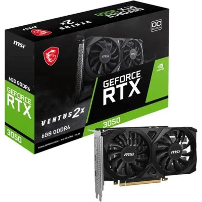 MSI nVidia GeForce RTX 3050 Ventus 2X 6G OC
