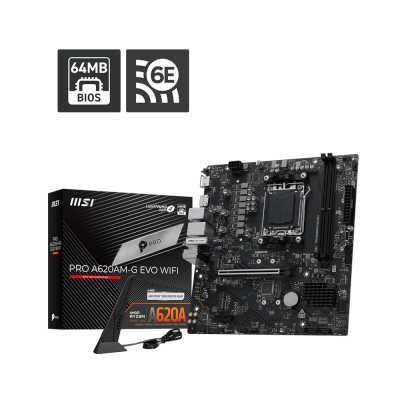 материнская плата MSI Pro A620AM-G Evo WiFi
