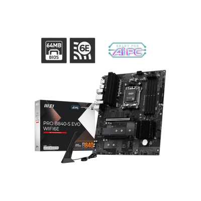 материнская плата MSI Pro B840-S EVO WiFi6E