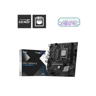 материнская плата MSI Pro H810M-E