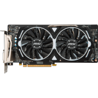 видеокарта MSI RX 480 Armor 8G OC