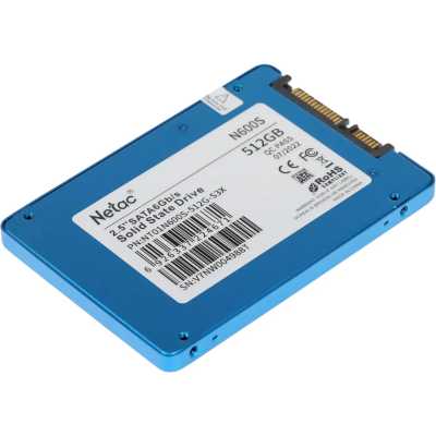 SSD диск Netac N600S 512Gb NT01N600S-512G-S3X