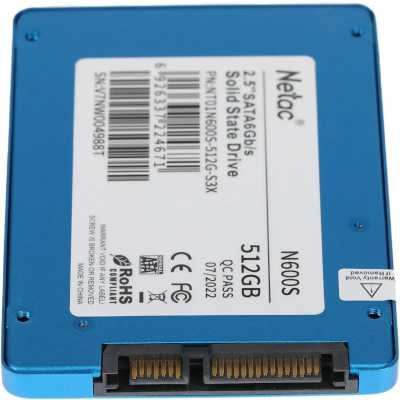 Netac N600S 512Gb NT01N600S-512G-S3X