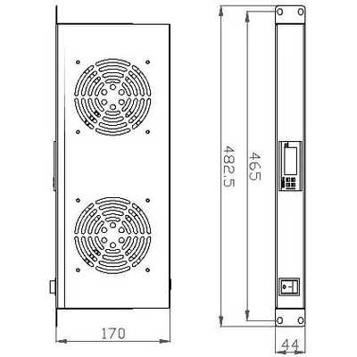 NTSS NTSS-FAN2/19T