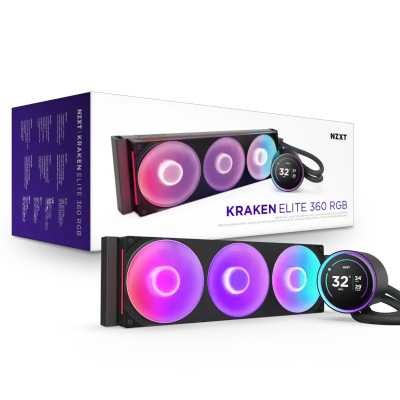 NZXT Kraken Elite 420 RGB Black RL-KR42E-B2