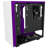 NZXT S340 White-Purple