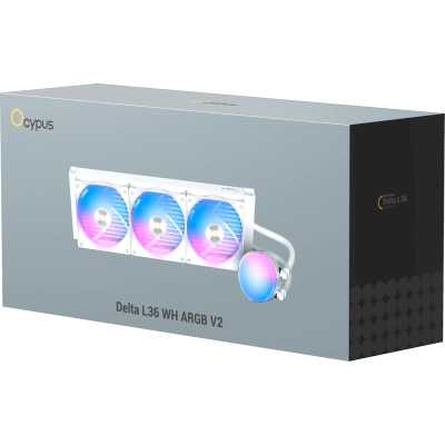 кулер Ocypus Delta L36 White ARGB V2
