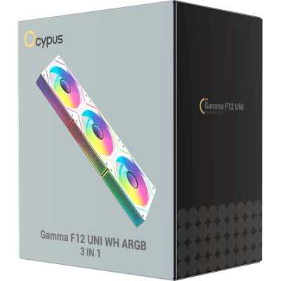 Ocypus Gamma F12 UNI White ARGB 3 in 1