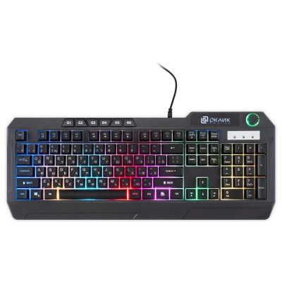 клавиатура Oklick 715G Black