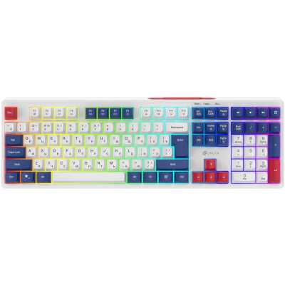 клавиатура Oklick 725G White