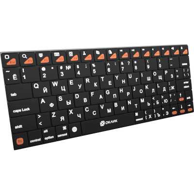 клавиатура Oklick 840S Black