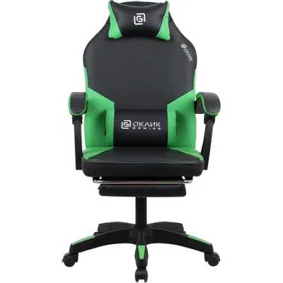 игровое кресло Oklick Cooldown Black/Green