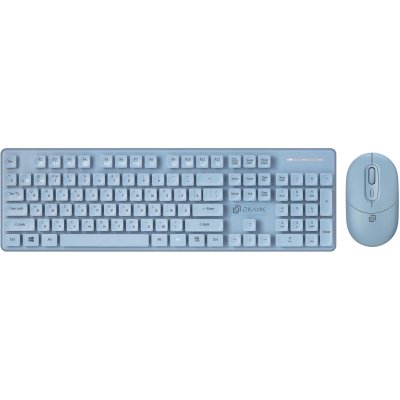 клавиатура Oklick S265W Blue