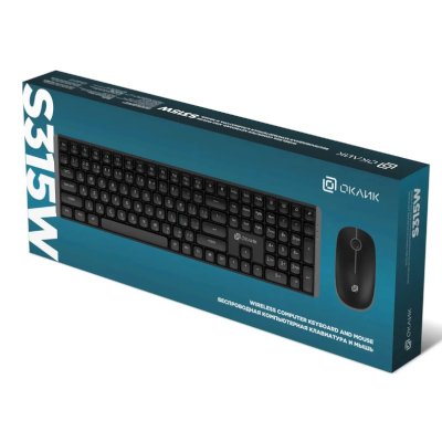 клавиатура Oklick S315W Black